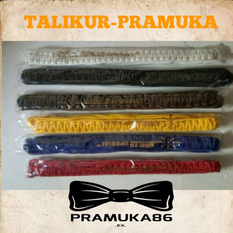 Talikur Pramuka / Tali Peluit Pramuka / Tali Peluit Satpam Besar Warna Warni Bagus