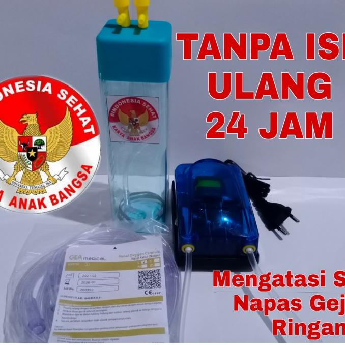 TERLARIS Tabung Alat Pernapasan Oksigen Portable