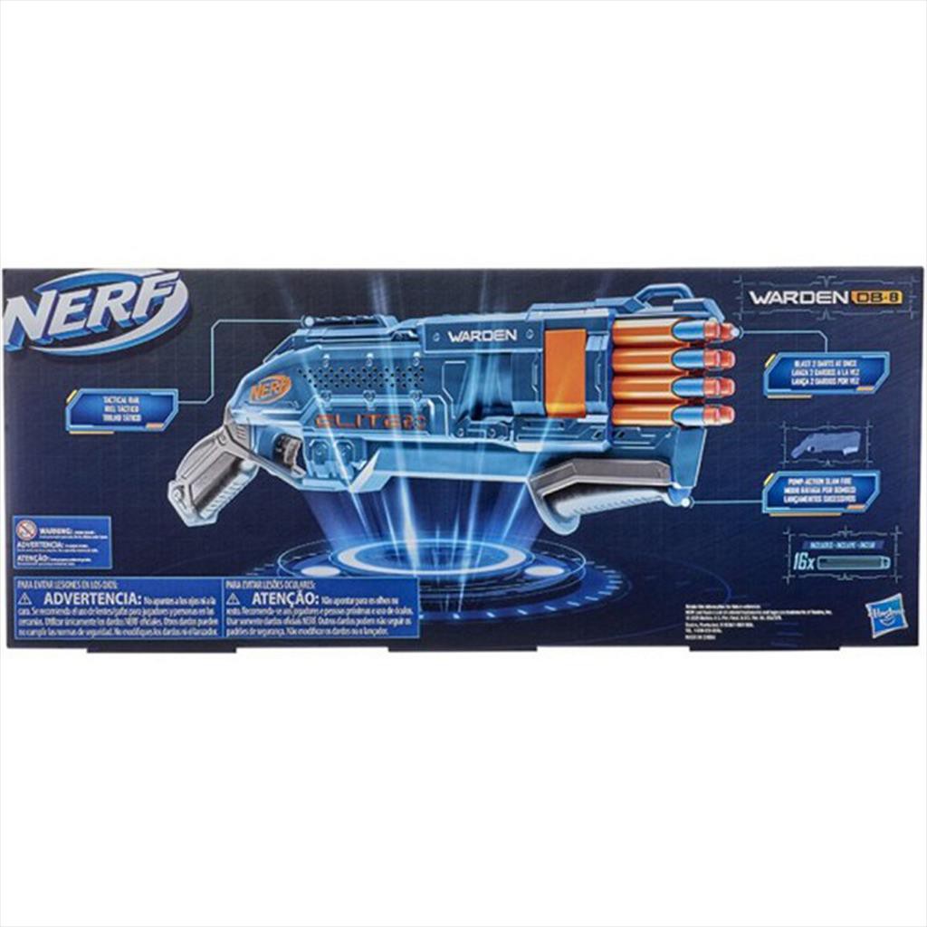 NERF Elite 2.0 Warden DB-8  Blaster Hasbro E9960