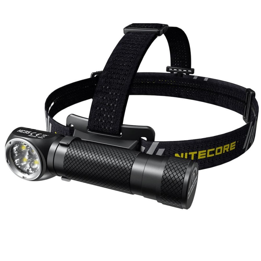 NITECORE HC35 Headlamp Senter Kepala LED CREE XP-G3 S3 2700 Lumens - Black