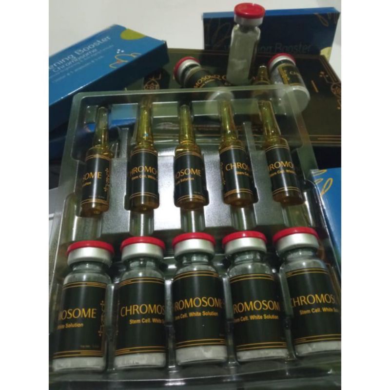 Chromosome stemcell white solution glutathion