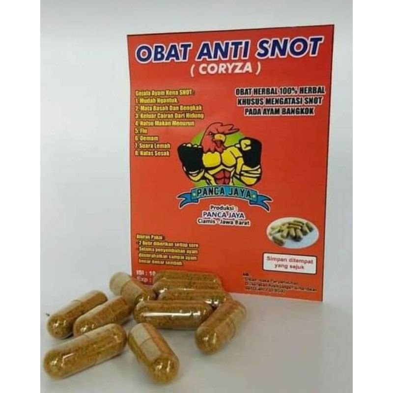 OBAT ANTI SNOT AYAM PANCA JAYA