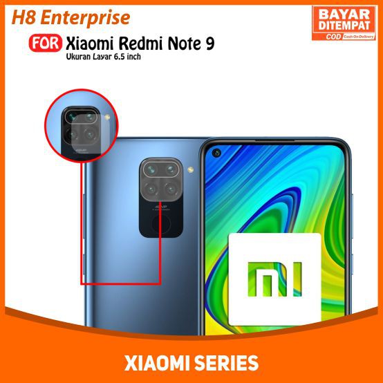 Tempered Glass Camera Anti Gores Lensa Pelindung Kamera for Xiaomi Redmi Note 9