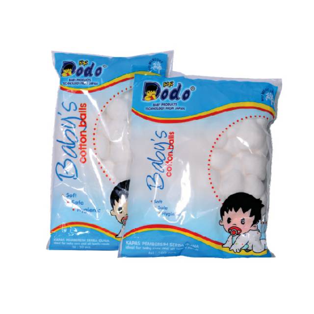 Dodo Cotton Ball / Kapas Bulat DCB100/Kapas bayi