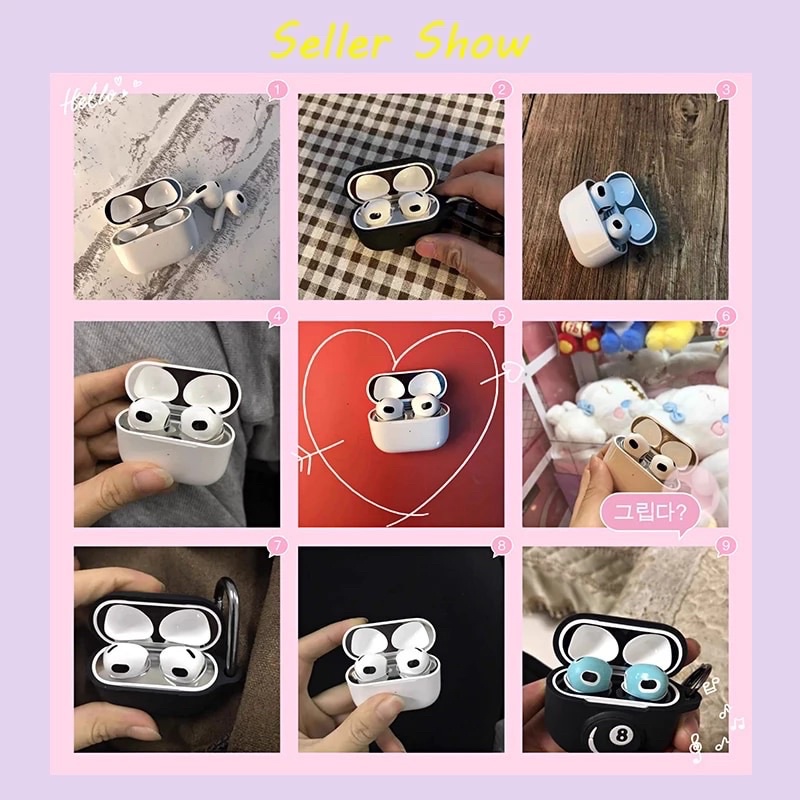 Stiker Pelindung Anti Dust Airpods Gen 3