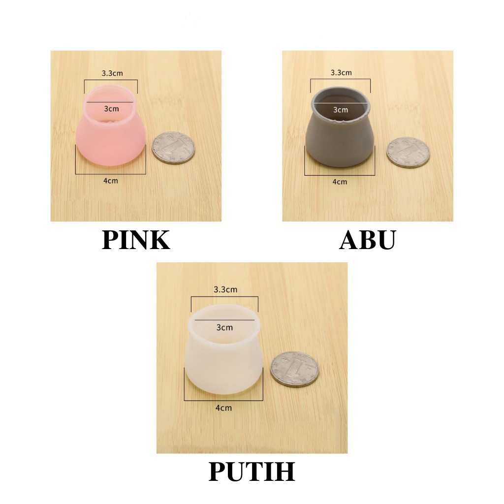 Pelindung Kaki Kursi Meja / Pengaman Furniture / Pengaman Kaki / Pengaman Meja Kursi