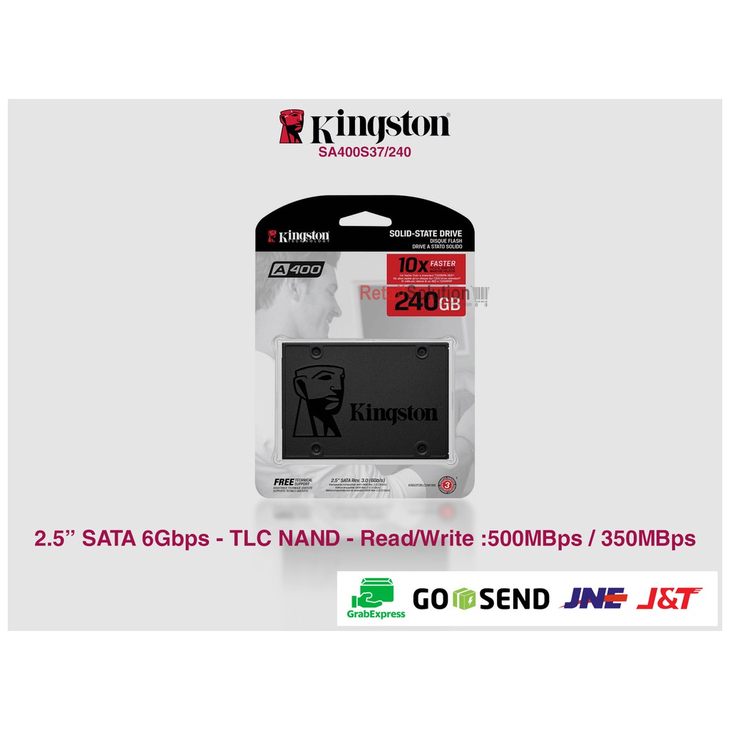 SSD Kingston A400 240GB 2.5&quot; SATA 3 6Gbps