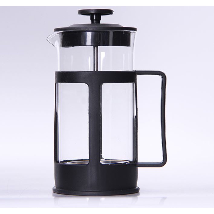 OneTwoCups Teko Pot French Press Coffee Maker Bean Pattern 350ml KG73I