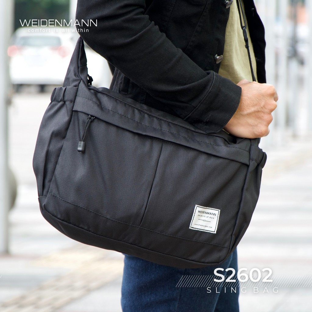 Tas Slempang Pria Weidenmann S2602 Sling Bag Pria Tas Perahu Original
