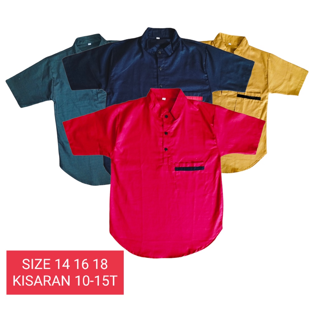 Koko Kurta Anak Remaja/Tanggung