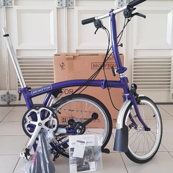 Sepeda Brompton S6L Purple Metalic 2020 BNIB