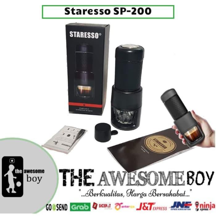 Original Staresso SP200 Espresso Maker Portable Coffee Maker 15 Bar - SP-200M Berkualitas
