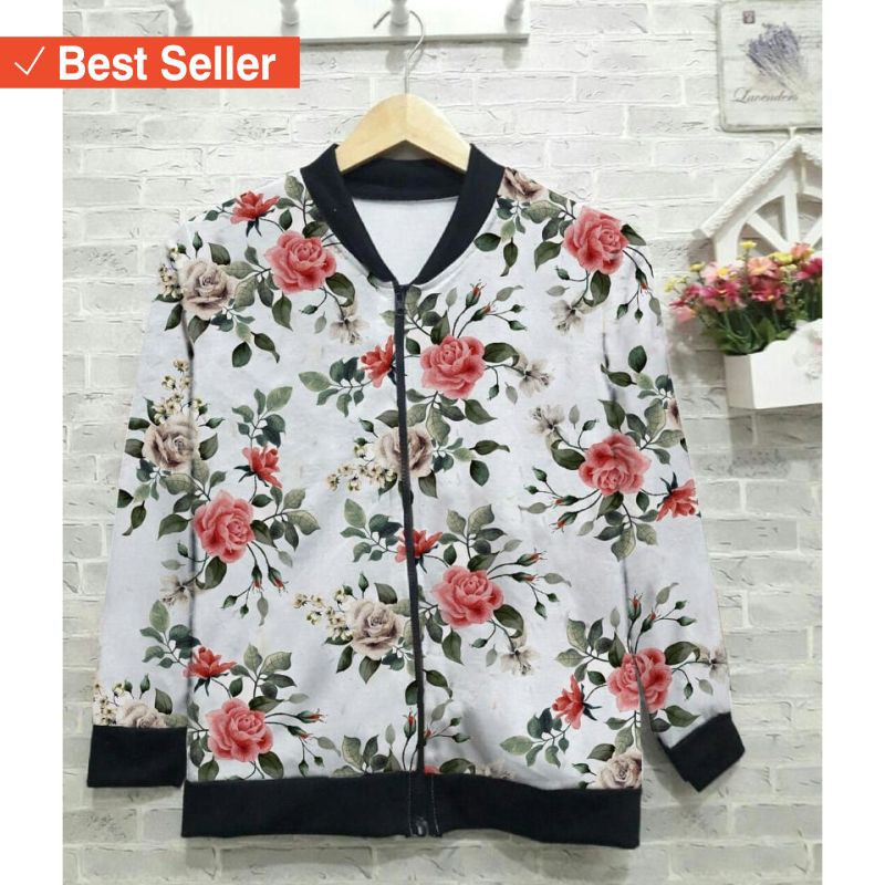 BOMBER PRIA WANITA STYLE MODERN HITS / fanesafashion bomber/jaket lucinta putih fit to L