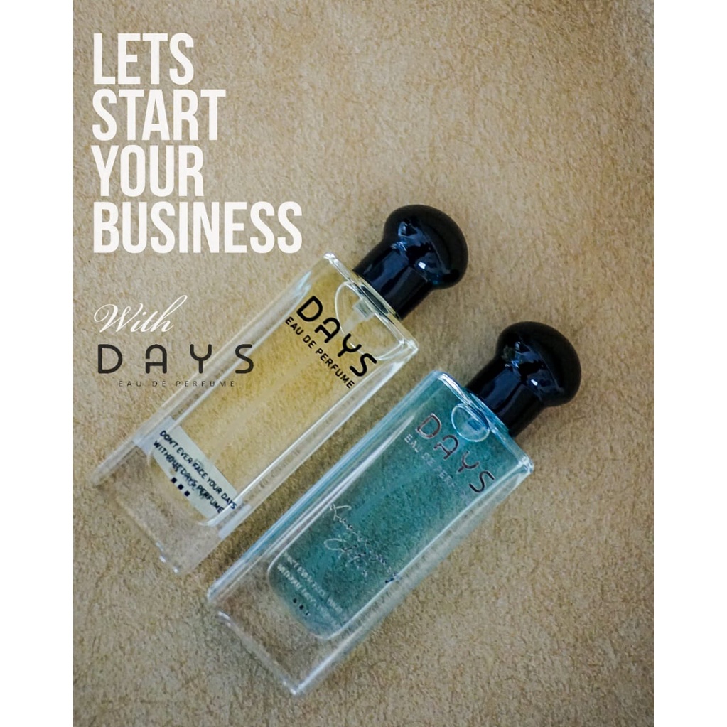 SUPPLIER RESMI DAYS PARFUM / PARFUM DAYS / OPEN DISTRIBUTOR & RESELLER / DAYS PARFUME / BPOM