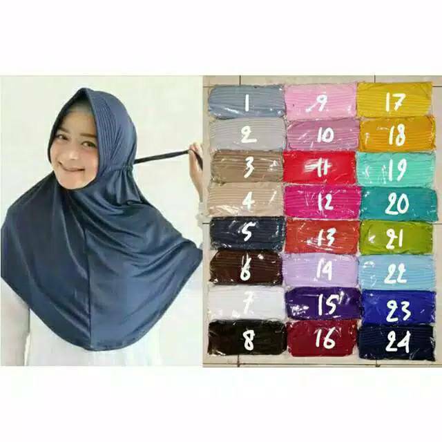 JILBAB SERUT POLOS ADIBA / SERUT POLOS JOKOWI / JILBAB INSTANT /BERGO TERMURAH PART 1 GODIVA96