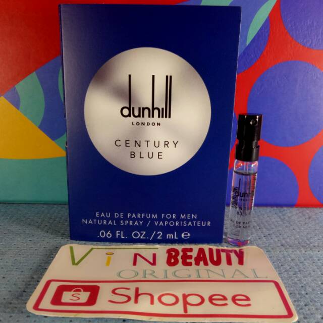 Vial Parfum OriginaL Dunhill London Century Blue EDP For Men Murah