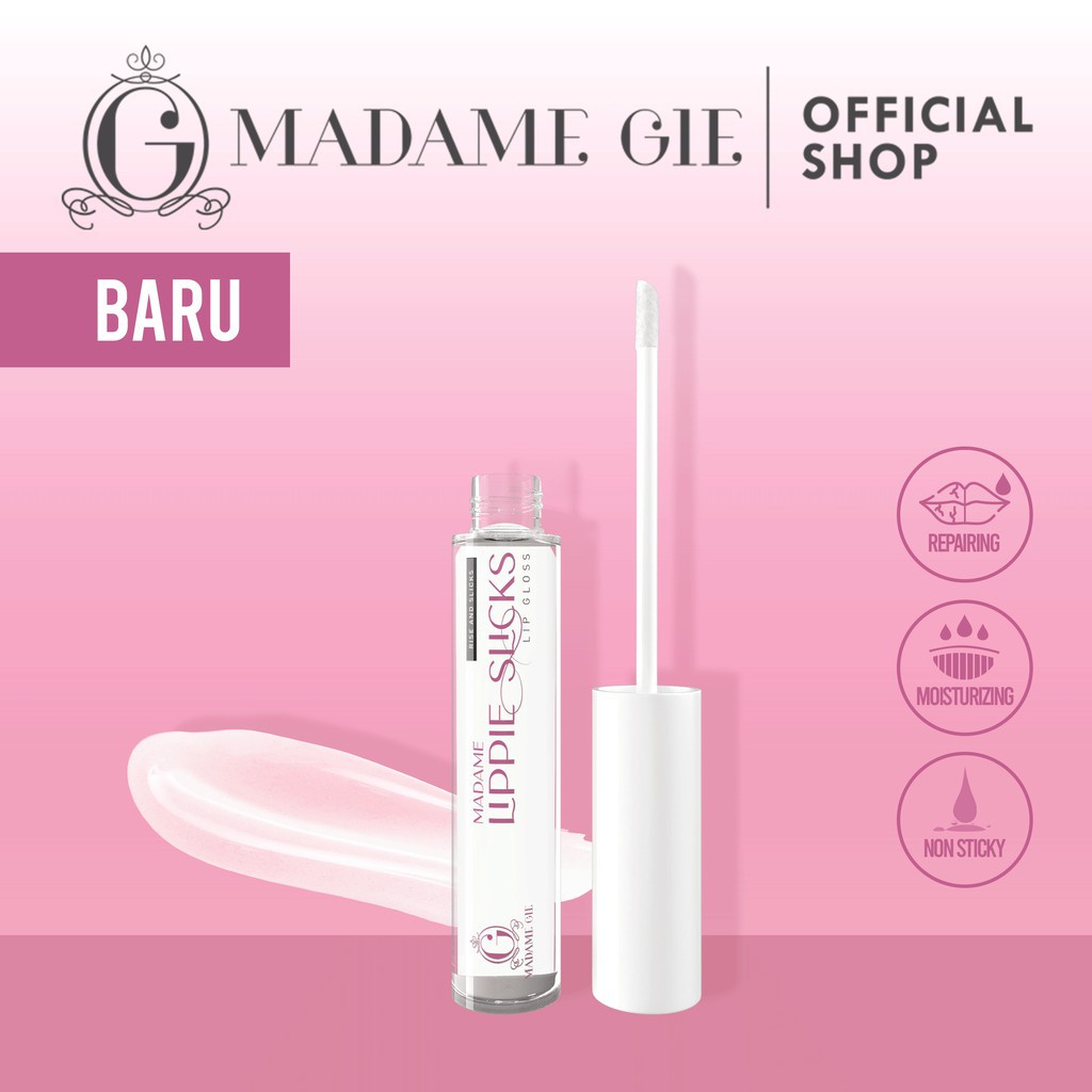 MADAME GIE LIPPIE SLICKS - MADAME GIE MAKE UP LIP GLOSS