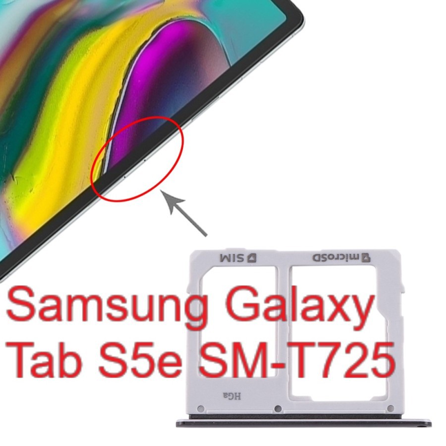 Simtray - Simlock - Tempat Kartu Sim - Samsung Galaxy Tab S5e SM-T725