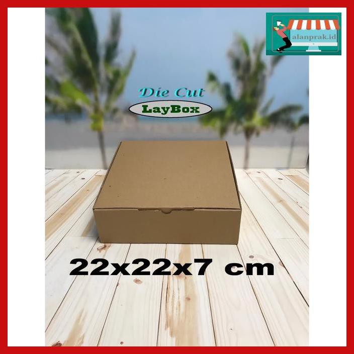 

4Rsd65E- Kardus/Karton/Box Uk.22X22X7 Cm.....Model Kardus Pizza Ty6Rt65-