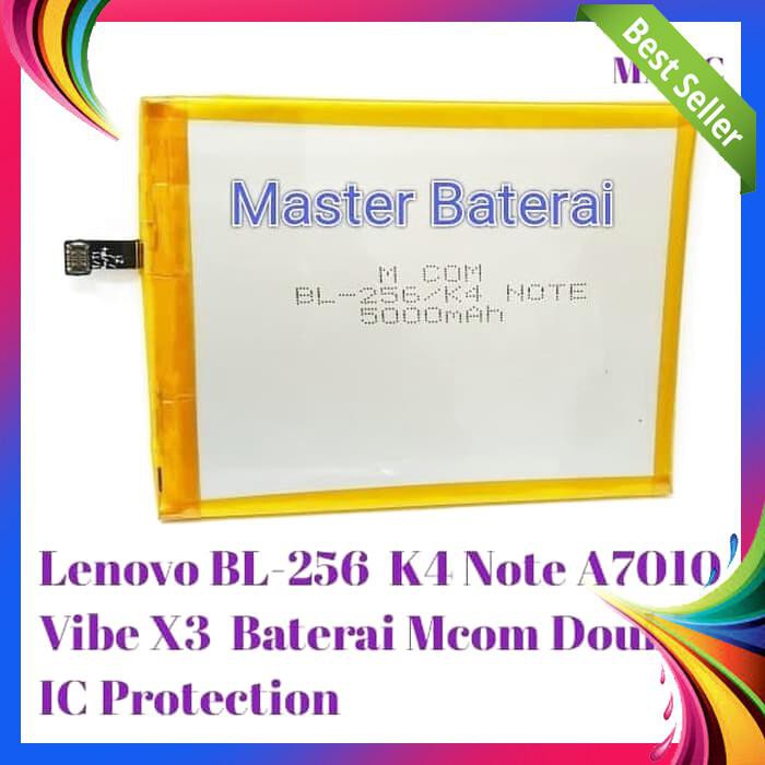 BATERAI LENOVO BL256 K4 NOTE K4NOTE BL 256 DOUBLE IC PROTECTION