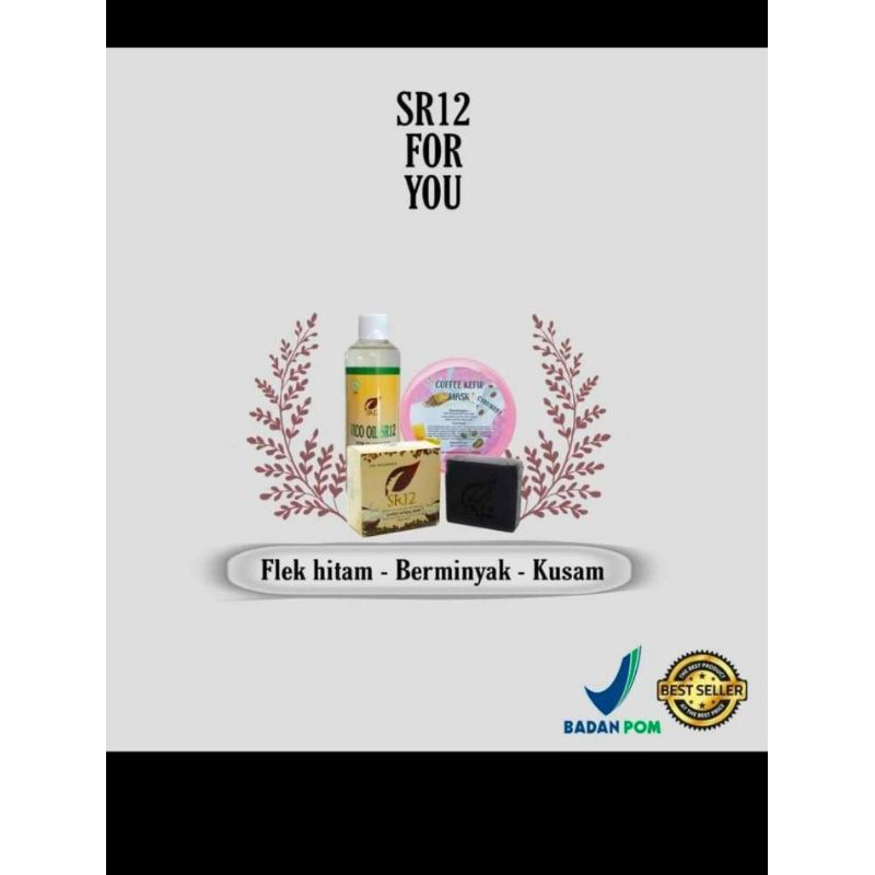 SR12 PAKET FLEK HITAM