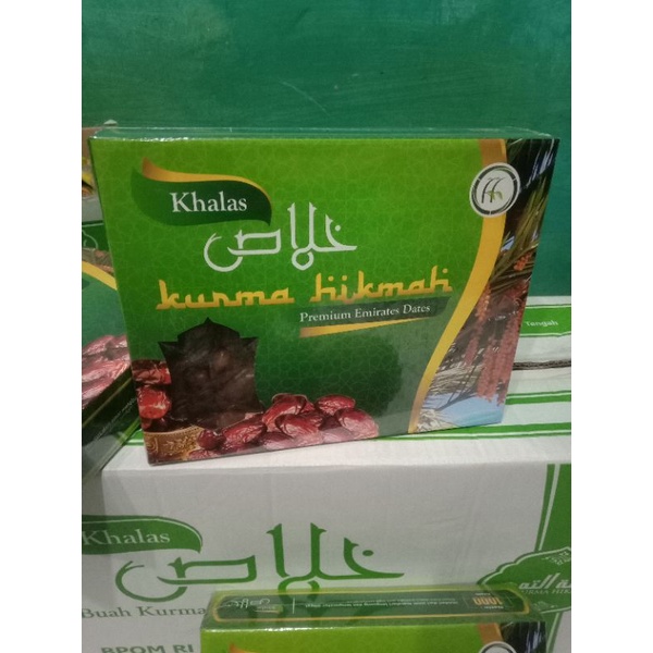 

KURMA khalas 1kg kemasan apik.