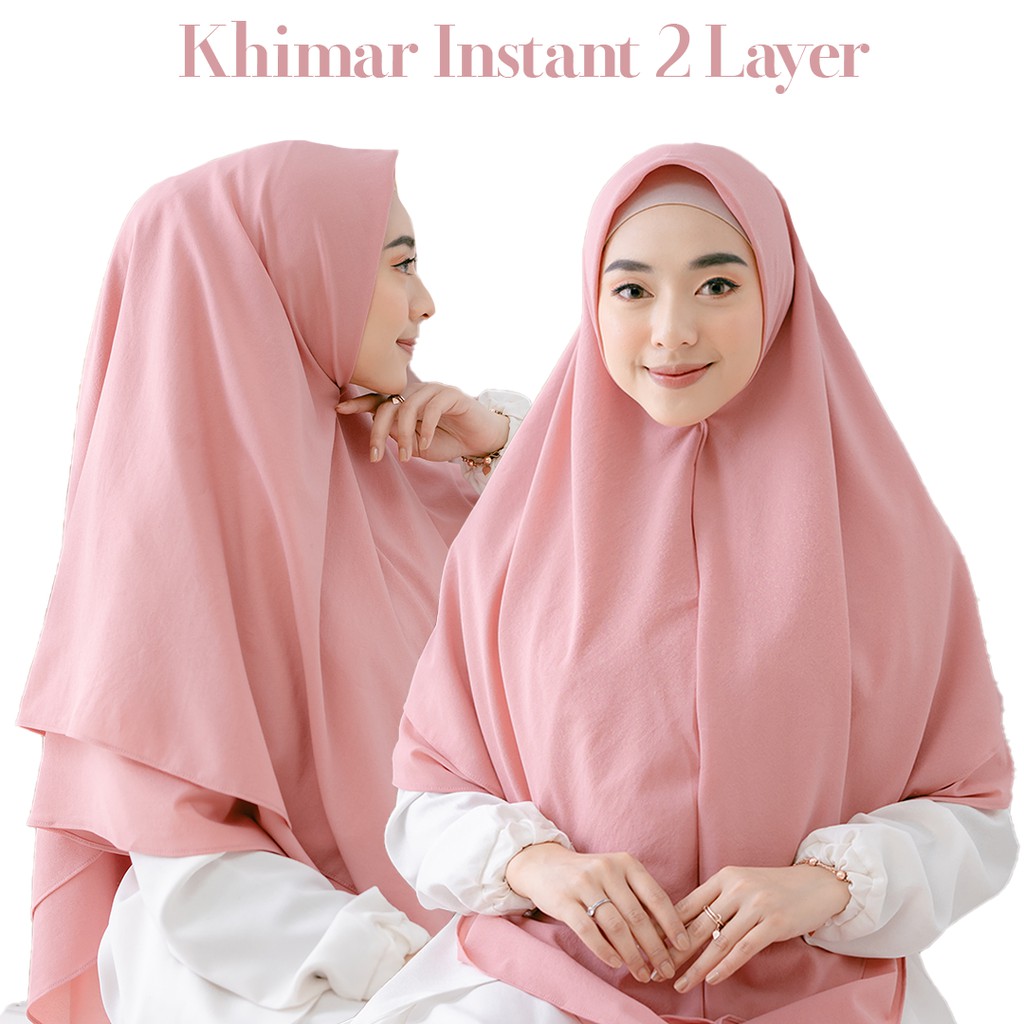 JILBAB KHIMAR ASHYA INSTANT DUA LAYER PART 2