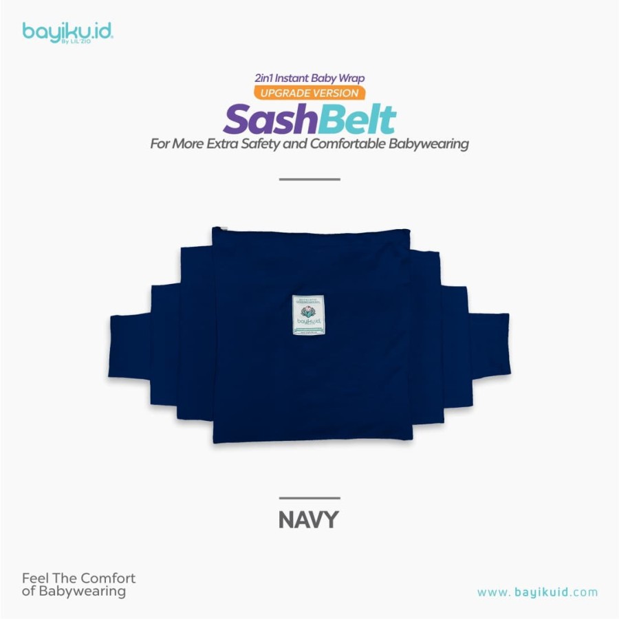 Sashbelt untuk Upgrade Baby Wrap 2 in 1 Bayiku - Sabuk Gendongan Bayi