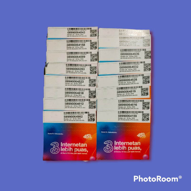 Kartu Perdana Three 3 bulan