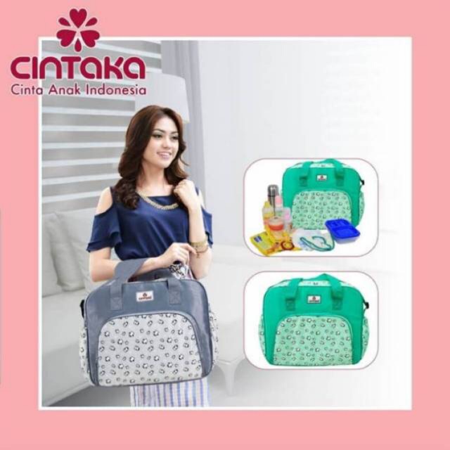 Cintaka Tas Bayi Besar Saku Depan Penguin Series - TCT 2153