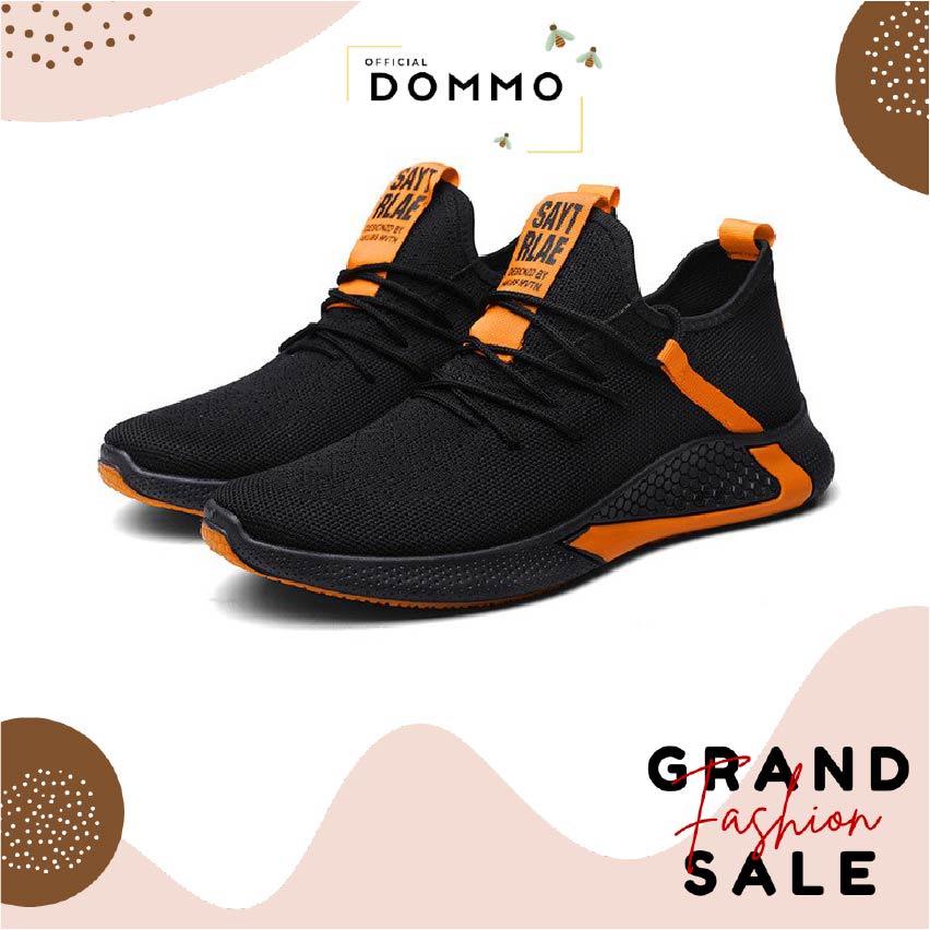 [IMPOR] DOMMO - D5047 Sepatu Sport SayTrlae Pria / Sepatu Sport Wedges 7Cm