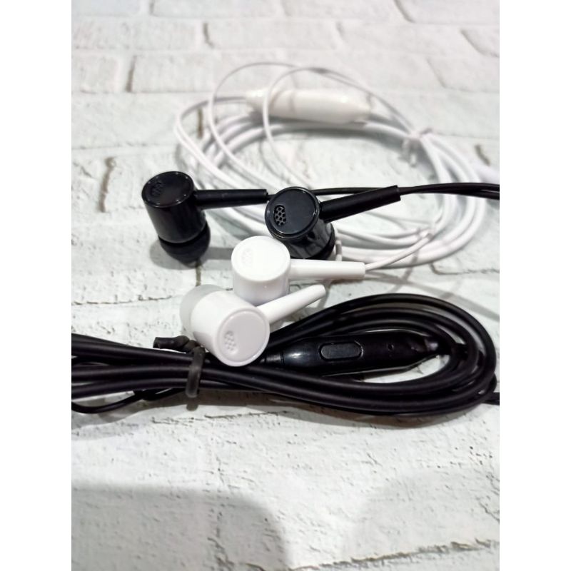 GROSIR VROFFSTORE HF HEADSEAT EARPHONE D21+ MIC STEREO BASS MURAH MERIAH