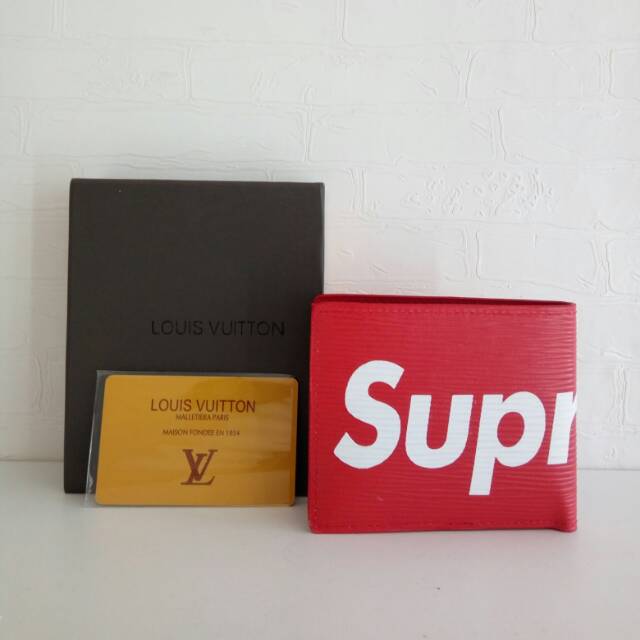 Supreme x LV Wallet Mini