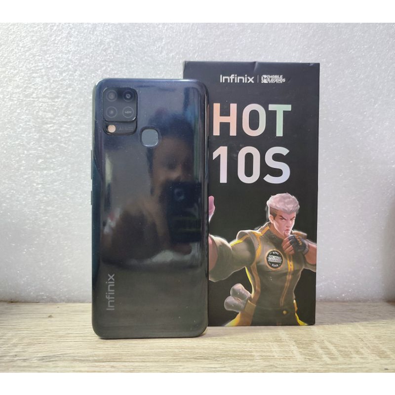 Infinix Hot 10S Ram 6GB 4GB Rom 128GB 64GB Second fullset