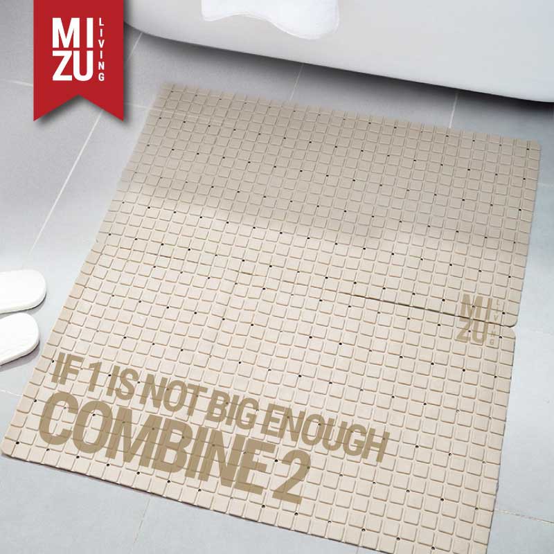 SUDOKU PVC Bathroom Mat Shower Bath Anti Slip Mat Keset Kamar Mandi PVC Penghisap Suction Cup 40x70