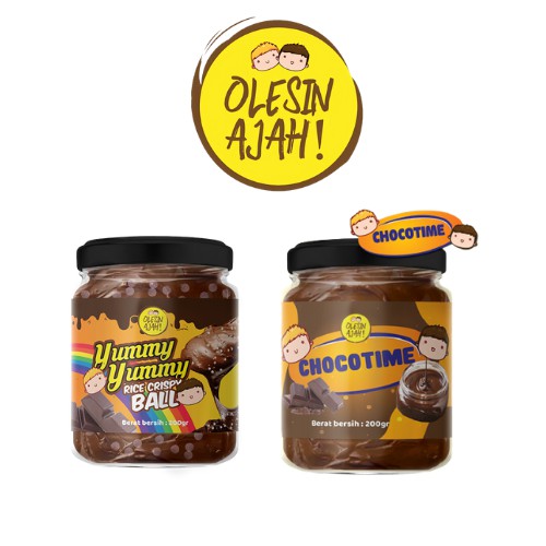 

Promo OlesinAjah Selai Yummy yummy 200Gr + Chocotime 200Gr