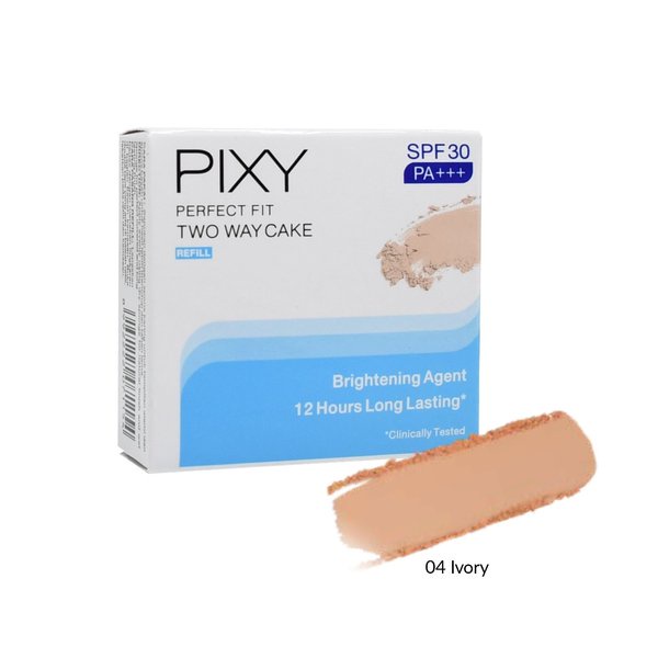 NEW PIXY TWO WAY CAKE REFIL PERFECT FIT SPF30/KEMASAN BARU