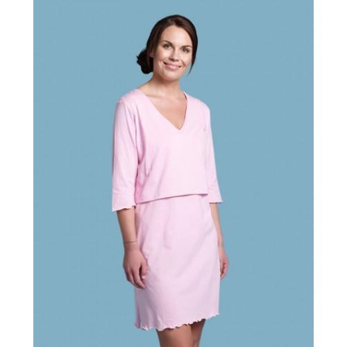 Carriwell Sarah Sleep Shirt Light Pink - XXL