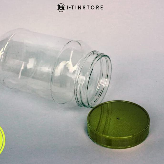 Toples Plastik Pet Jar 500Ml Tebal