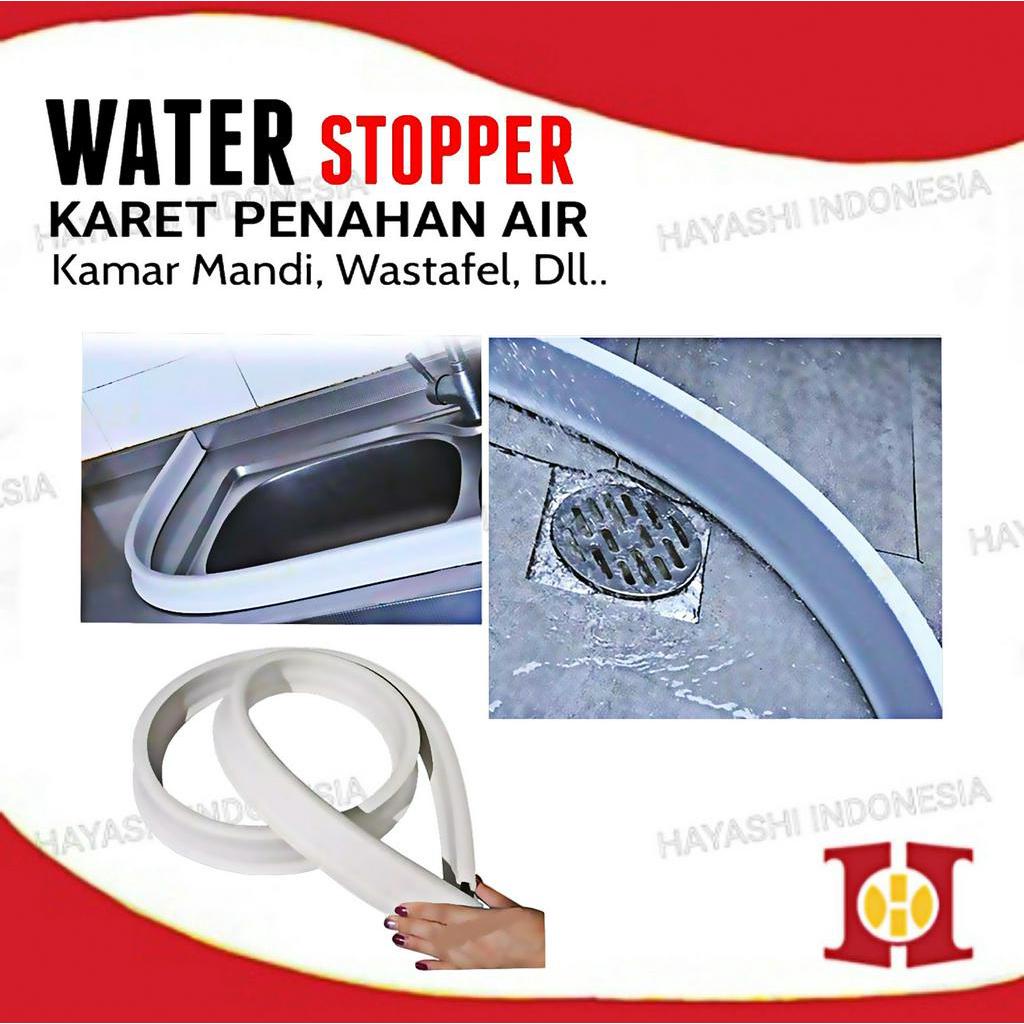 Water Stopper Bathroom Wastafel Karet Penahan Air