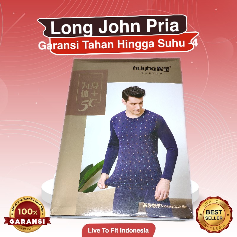 Long john Pria / Pakaian dalam musim dingin pria / Long jhon Pria