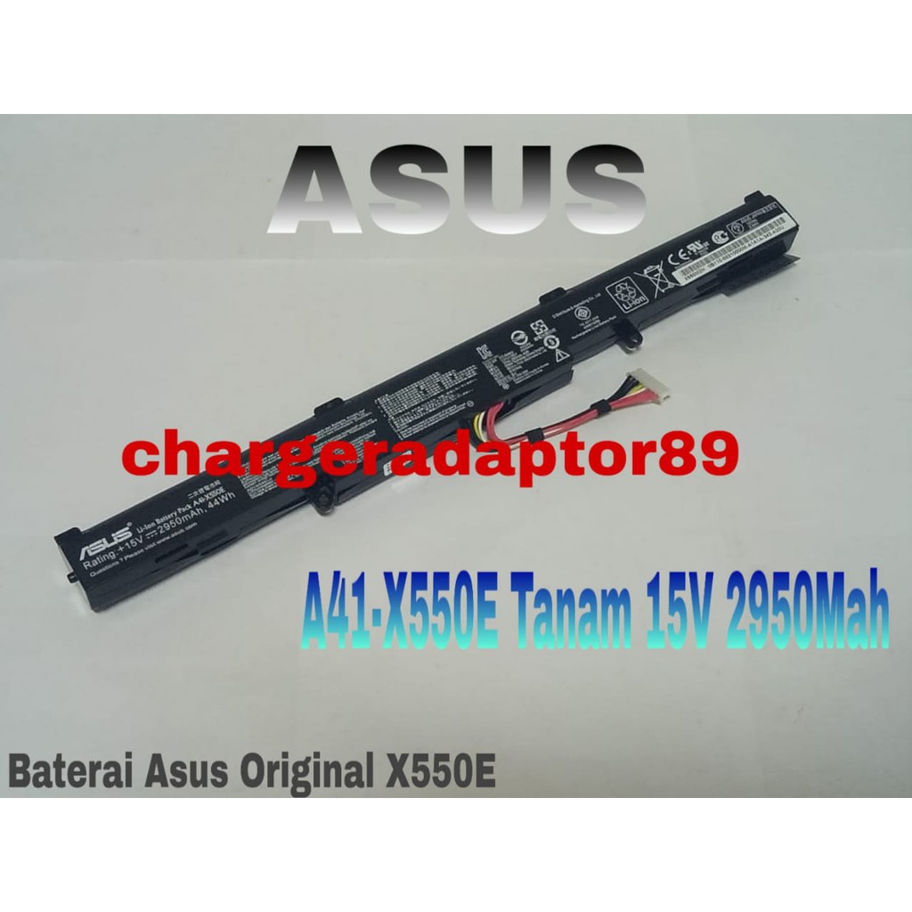 Battray batre baterai laptop for asus x550E X450J X450JF A450 Original