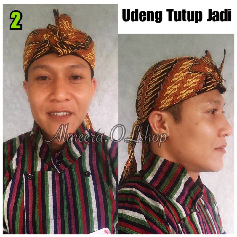 udeng jadi tutup
