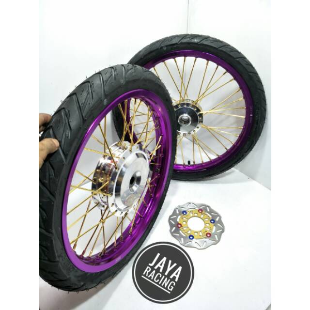 Velg model TK ring 17 lebar 160 140 Plus ban FDR mio soul - Mio J - Xride - Mio smile sepaket lngkp