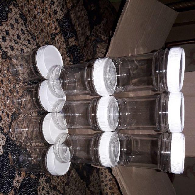 Jar Plastik 150 Ml Tutup Putih Minimal 20 Pcs