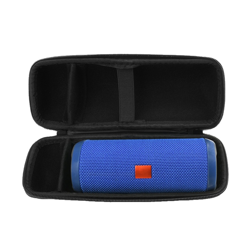 Tas Pelindung Speaker Bahan EVA Dengan Strap Adjustable Untuk Jbl Flip 4 / 5 / 6