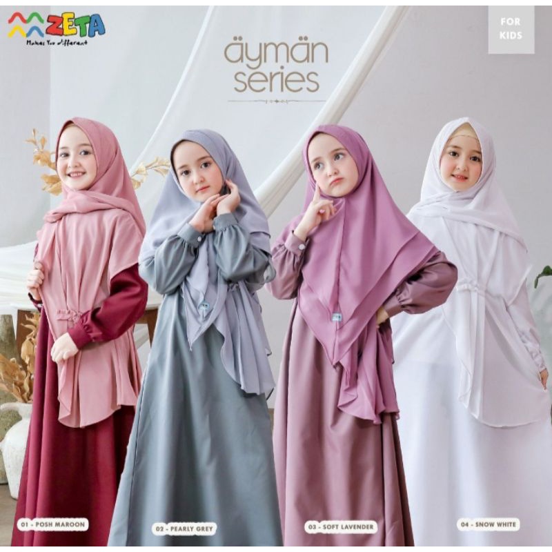 Ayman Couple Gamis Series Original Zeta Outfit