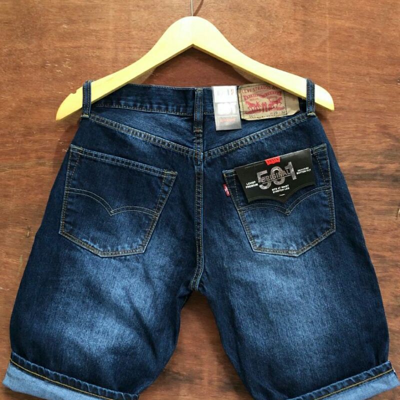 Celana Jeans Pendek Sobek Pria / Celana Pendek Ripped Pria / Celana Pendek Import / Celana Pendek