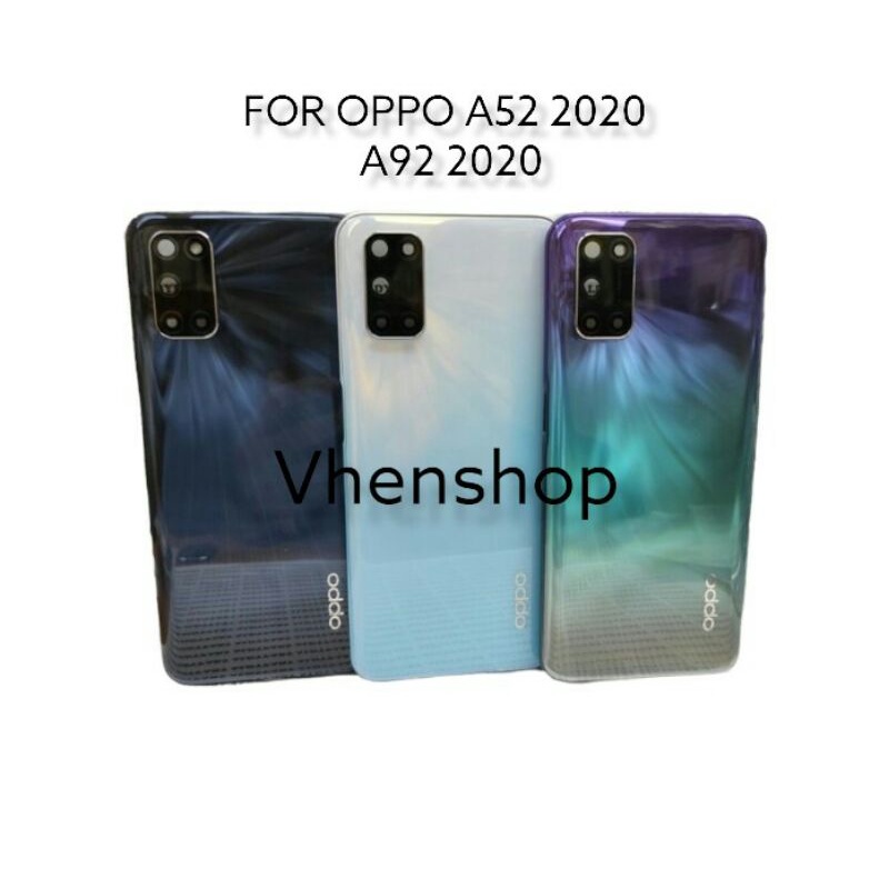 BACKDOOR  BACK CASING HOUSING KESING FULLSET OPPO A52 2020 A92 2020 ORIGINAL