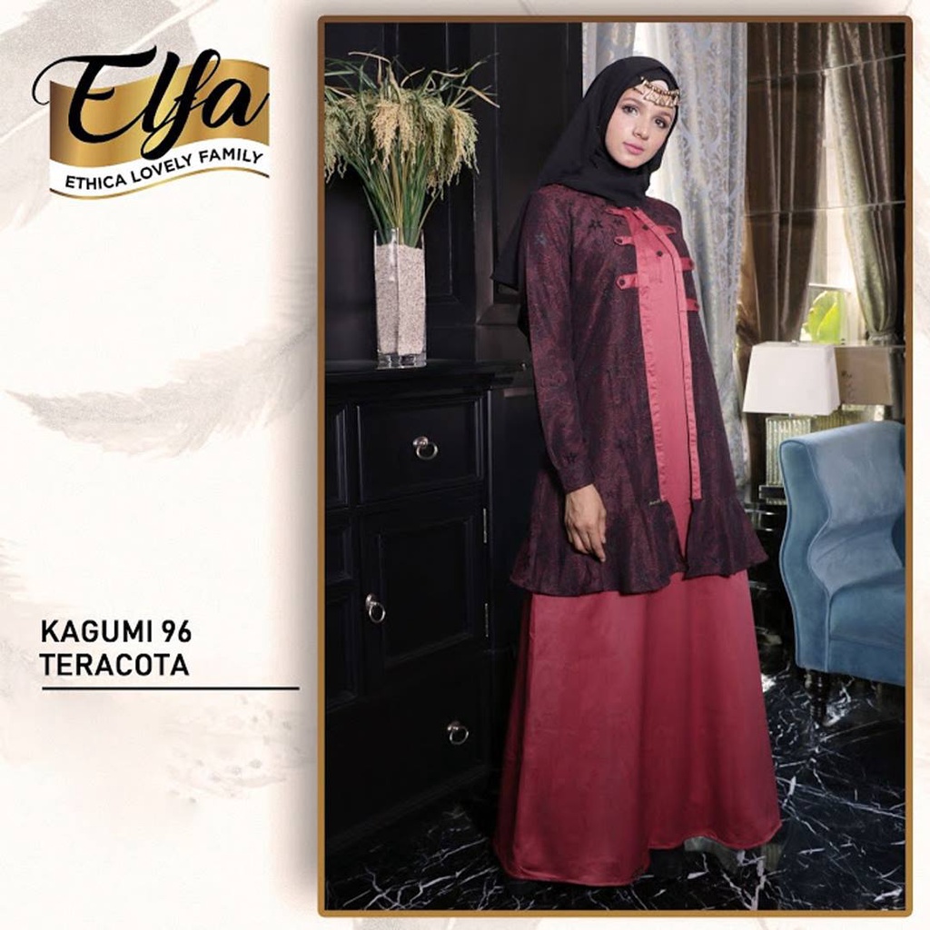 GAMIS TERBARU 2021 ETHICA KAGUMI 96 TERACOTA